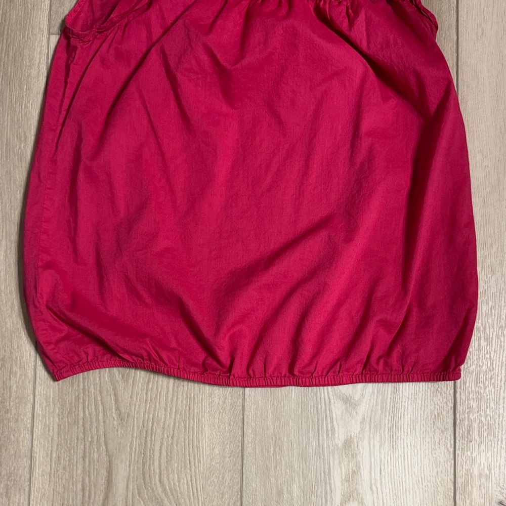Loft Fuchsia Ruffle Camisole Size M - Picture 5 of 6